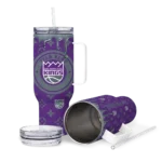 personalized sacramento kings bullseye drips purple curved tumbler best selling 1.webp