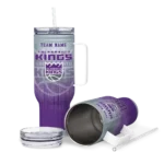 personalized sacramento kings gradient dots purple curved tumbler best selling 1.webp