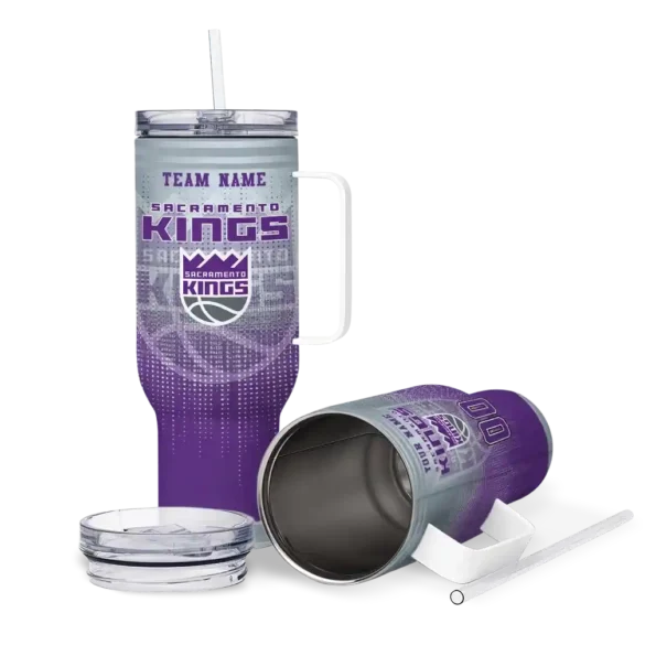 personalized sacramento kings gradient dots purple curved tumbler high quality 1.webp