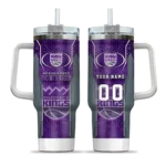 personalized sacramento kings hexagon armor purple curved tumbler best selling 1.webp
