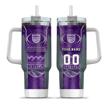 personalized sacramento kings hexagon armor purple curved tumbler best selling 1.webp