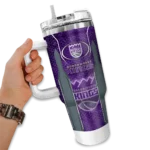personalized sacramento kings hexagon armor purple curved tumbler best selling 1.webp