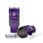 personalized sacramento kings hexagon armor purple curved tumbler best selling 1.webp