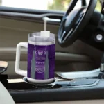 personalized sacramento kings hexagon armor purple curved tumbler best selling 1.webp