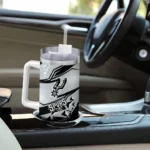 personalized san antonio spurs abstract paths silver curved tumbler best selling 1.webp