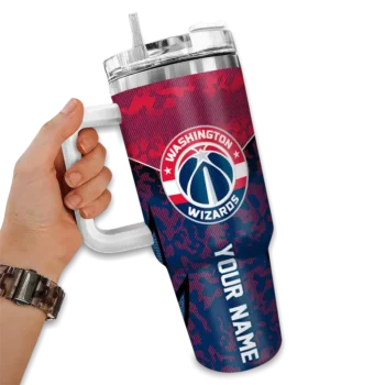 personalized washington wizards chevron stripe blue curved tumbler fashion forward 1.webp