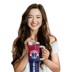 personalized washington wizards chevron stripe blue curved tumbler best selling 1.webp