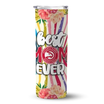 atlanta hawks flower cluster skinny tumbler best selling 1.webp