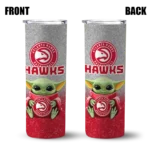 atlanta hawks yoda smile red skinny tumbler best selling 1.webp
