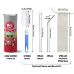 atlanta hawks yoda smile red skinny tumbler best selling 1.webp