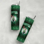 boston celtics radiant glitter green skinny tumbler best selling 1.webp