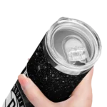 brooklyn nets radiant glitter black skinny tumbler best selling 1.webp