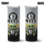 brooklyn nets yoda smile black skinny tumbler best selling 1.webp