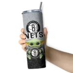 brooklyn nets yoda smile black skinny tumbler best selling 1.webp