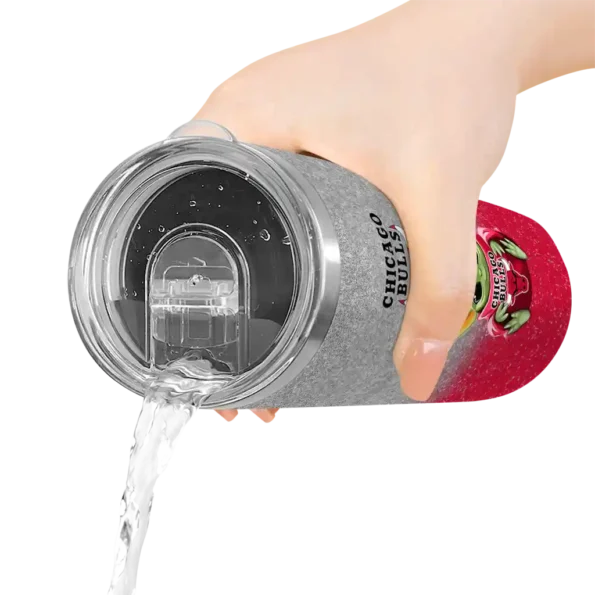 chicago bulls yoda smile red skinny tumbler latest model.webp