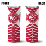 custom atlanta hawks camo texture red skinny tumbler best selling 1.webp