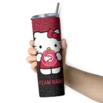 custom atlanta hawks hello kitty red black skinny tumbler best selling 1.webp