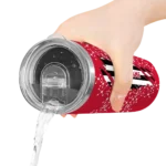 custom atlanta hawks star pop red black skinny tumbler best selling 1.webp