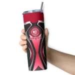 custom atlanta hawks superman emblem red black skinny tumbler best selling 1.webp