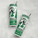 custom boston celtics snoopy dog green white skinny tumbler best selling 1.webp