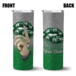 custom boston celtics sparkle lips green skinny tumbler best selling 1.webp