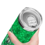 custom boston celtics starburst tiles green skinny tumbler best selling 1.webp