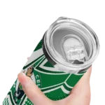 custom boston celtics web stripes green white skinny tumbler best selling 1.webp