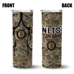 custom brooklyn nets antler flow camo skinny tumbler best selling 1.webp