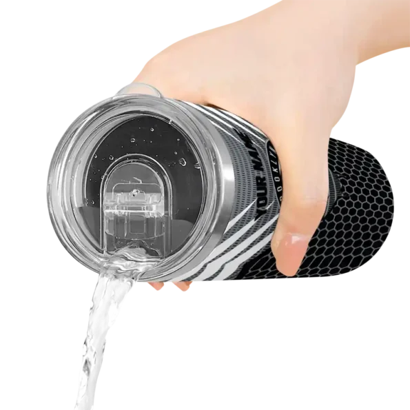 custom brooklyn nets chevron stripes black skinny tumbler latest model.webp