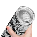 custom brooklyn nets claw marks black white skinny tumbler best selling 1.webp