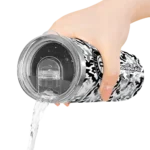 custom brooklyn nets claw marks black white skinny tumbler best selling 1.webp