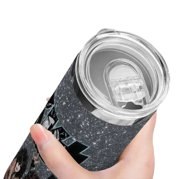 custom brooklyn nets kiss band grey skinny tumbler high quality.webp