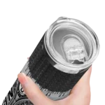 custom brooklyn nets sparkle drip black skinny tumbler best selling 1.webp