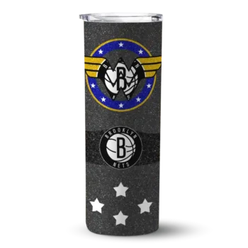 custom brooklyn nets star cluster black skinny tumbler best selling 2.webp
