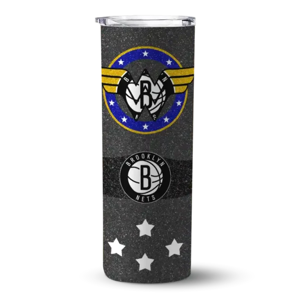 custom brooklyn nets star cluster black skinny tumbler best selling 2.webp