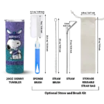 custom charlotte hornets snoopy attitude teal skinny tumbler best selling 1.webp