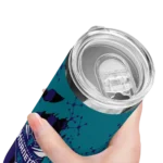 custom charlotte hornets star pop teal black skinny tumbler best selling 1.webp
