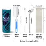 custom charlotte hornets star pop teal black skinny tumbler best selling 1.webp