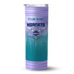 custom charlotte hornets swirl texture teal skinny tumbler best selling 1.webp