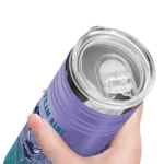 custom charlotte hornets swirl texture teal skinny tumbler best selling 1.webp