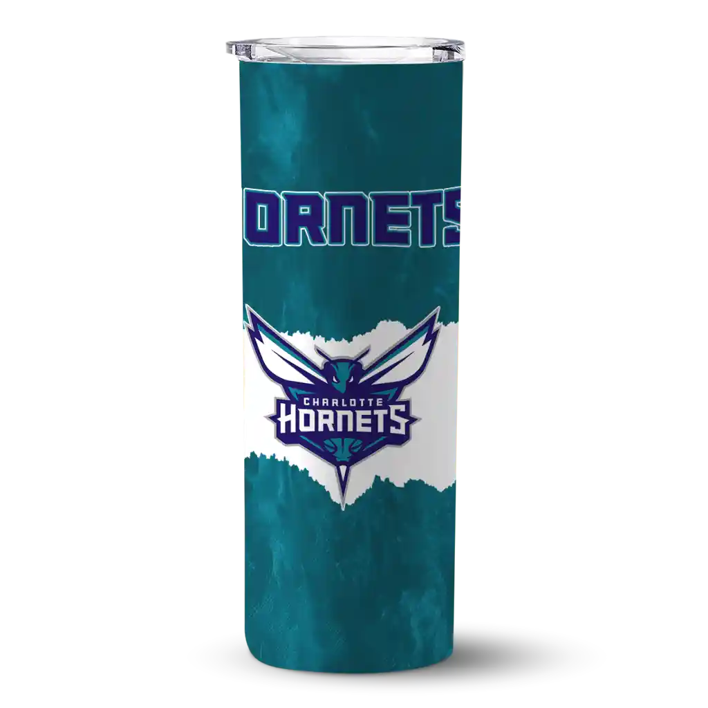 custom charlotte hornets torn band teal white skinny tumbler best selling 1.webp custom charlotte hornets torn band teal white skinny tumbler best selling 1.webp