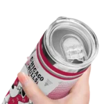 custom chicago bulls snoopy dog red white skinny tumbler best selling 1.webp