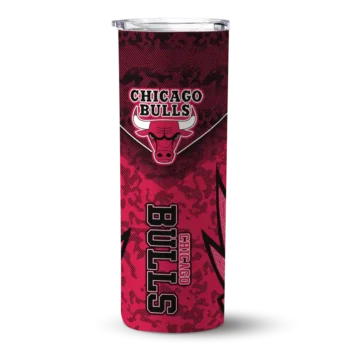 custom chicago bulls spiral burst print red skinny tumbler best selling 1.webp