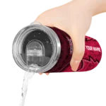 custom chicago bulls spiral burst print red skinny tumbler best selling 1.webp