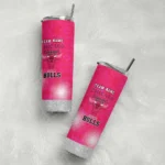custom chicago bulls starburst tiles red skinny tumbler best selling 1.webp