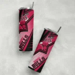 custom chicago bulls web stripes red white skinny tumbler best selling 1.webp
