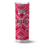 custom chicago bulls zipper leopard red skinny tumbler best selling 1.webp