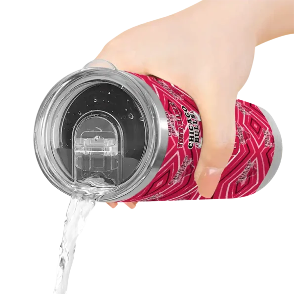 custom chicago bulls zipper leopard red skinny tumbler latest model.webp