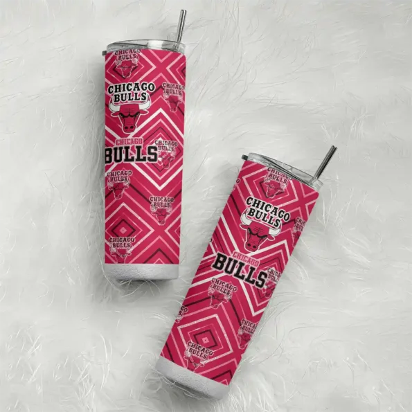 custom chicago bulls zipper leopard red skinny tumbler top rated.webp
