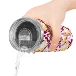 custom cleveland cavaliers claw marks wine white skinny tumbler best selling 1.webp